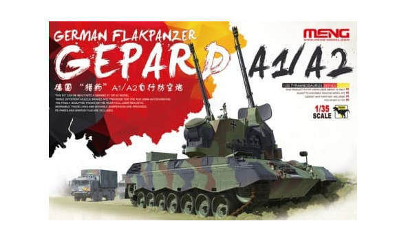 German Flakpanzer Gepard A1/A2