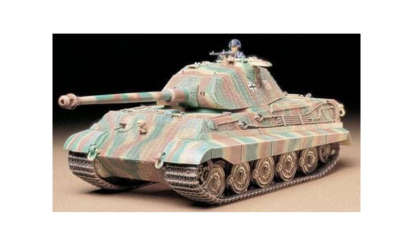 "Танк KING TIGER ""Porsche Turret"" с 1 фигурой танкиста"