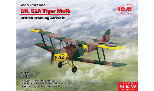 DH. 82A Tiger Moth, British Training Aircraft