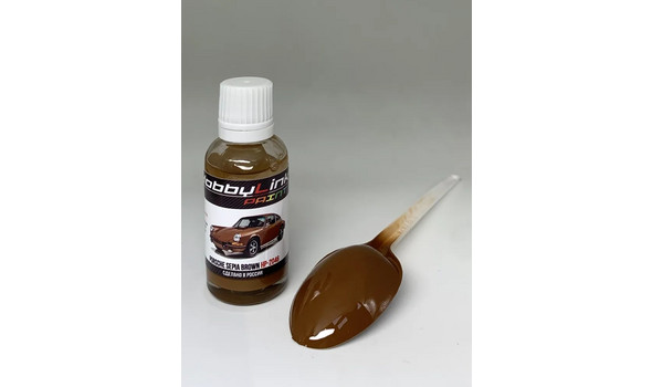 Краска лаковая  Porsche Sepia Brown (готовая для аэрографа)